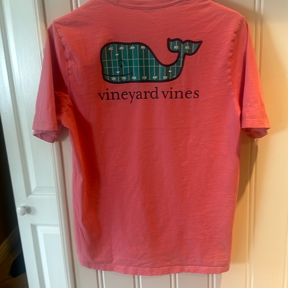 Vineyard Vines boys football tee
